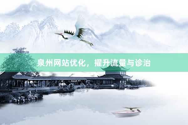 泉州网站优化，擢升流量与诊治